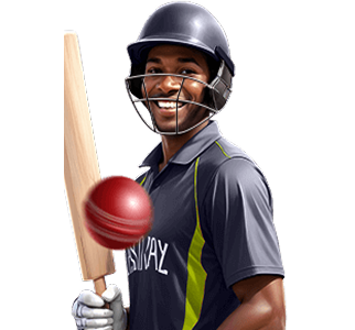 Boss365 confident cricket player